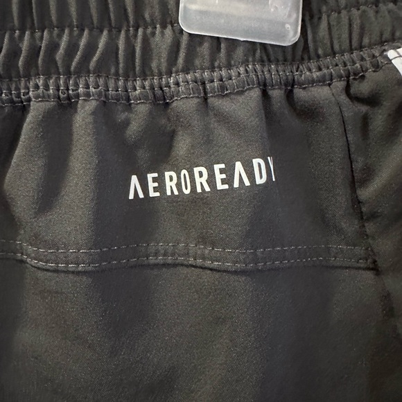 TWO PACK Adidas Aerolight Workout Shorts Twofer - Picture 7 of 9